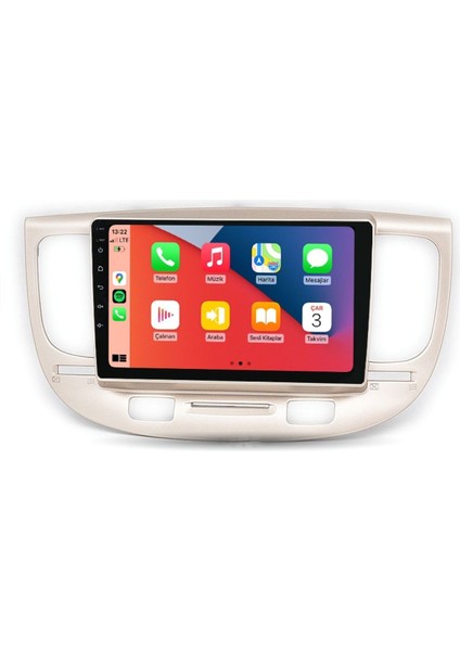 CRT-632 Serisi Kia Rio 2005-2011 6 GB Ram 64 GB Hafıza Carplay Android Multimedya Teyp