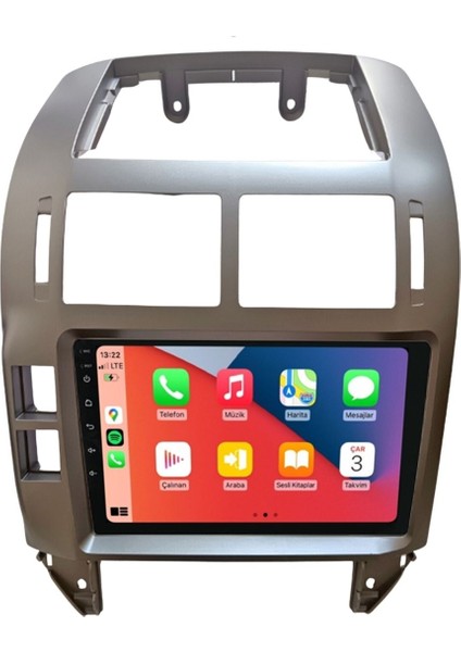 CRT-632 Serisi Volkswagen Polo 2005-2009 6 GB Ram 64 GB Hafıza Carplay Android Multimedya Teyp