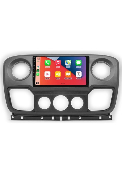 CRT-632 Serisi Renault Master 2011-2019 6 GB Ram 64 GB Hafıza Carplay Android Multimedya Teyp