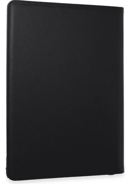 Samsung Galaxy X610 Tab S9 Fe Plus 12.4 Kılıf 360 Tablet Deri Kılıf - Siyah Drstr