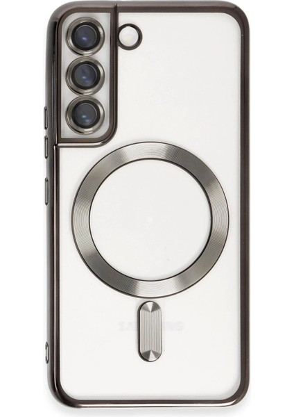 Samsung Galaxy S22 Kılıf Kross Magneticsafe Kapak - Siyah Drstr