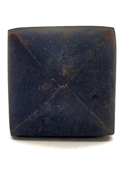 Antika Tarz Dekoratif Pirinç Piramit Kabara - 21 Mm, Oksit