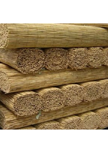 90 x 200 90CM.X2M. Kamış Hasır Bambu Balkon Çiti Duvar Çiti Bahçe Dekorasyonu Bambu Haki