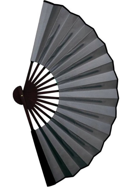 Maksi Boy Yelpaze | Çift Tarafı Saten Kraft – 47x27 cm