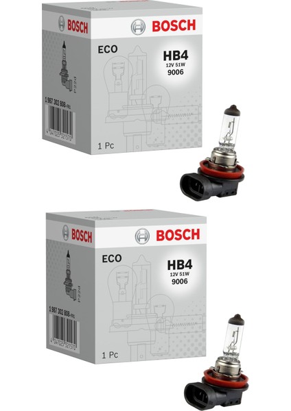 Hb4 Far Ampulü 12V Std 9006 51W - 2 Adet