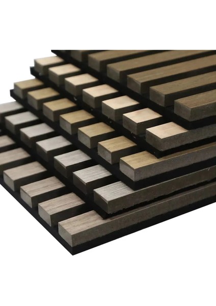 60X280 cm Akustik Ahşap Duvar Paneli, Şık ve Doğal Iç Mekan Dekoru Için Ideal Seçenektir. modelleri