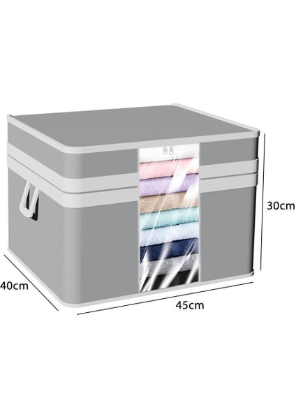 5 Adet Gri Pencereli Kazak Hurcu, 45X40X30 Cm, Şık ve Kullanışlı Seçenekler modelleri