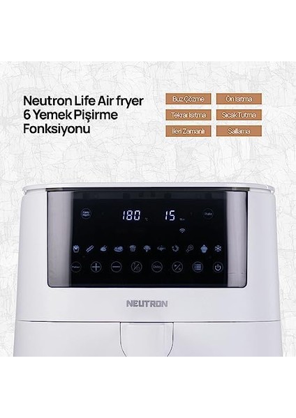 Smart Air Fryer Pro Akıllı Fritöz Xxl 7.3 Litre