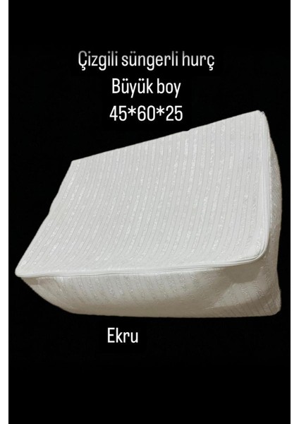 Çizgili ve Kadife Detaylı 3'lü Süngerli Seyahat Hurcu Seti fiyatları