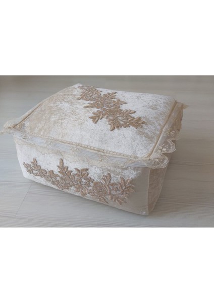 Kadife Hurç 45 Cm, Nişan ve Çeyizlik Için Şık ve Zarif Tasarım