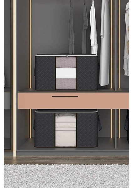 3'lü Kapitone Pencereli Yastık Yorgan Seti, Siyah, 75X40X40 cm fiyatları