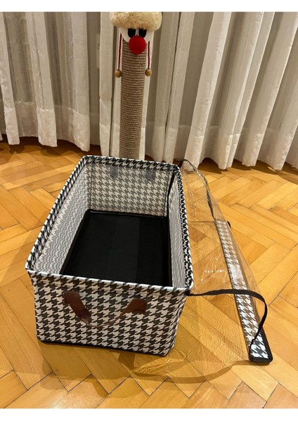 Çok Renkli Metal Destekli Çok Amaçlı Saklama Kutusu 48X30X20 cm fırsatları