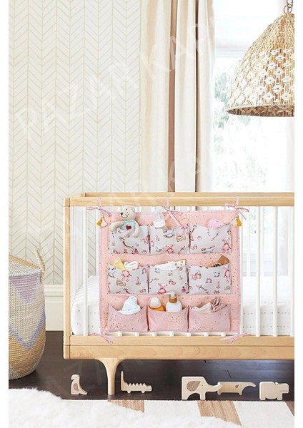 Sevimli Bebek Odası Seti, 7 Parça, 4 Adet, Pembe Renkli, Rahat ve Şık Tasarım indirimleri