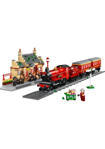 76423 Hogwarts Ekspresi ve Hogsmeade Istasyonu - Yeni.
