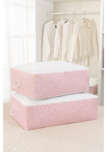 2'li Yastık ve Yorgan Seti, Pudra Renk, Şık ve Konforlu Ev Dekorasyonu