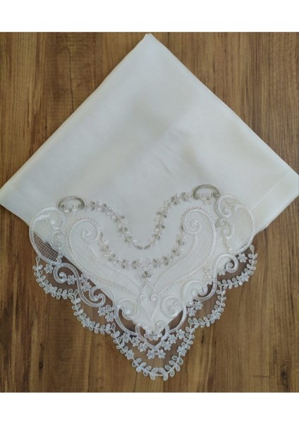 Krem Renkli Nişan Bohça Hurç, Şık ve Zarif Tasarım