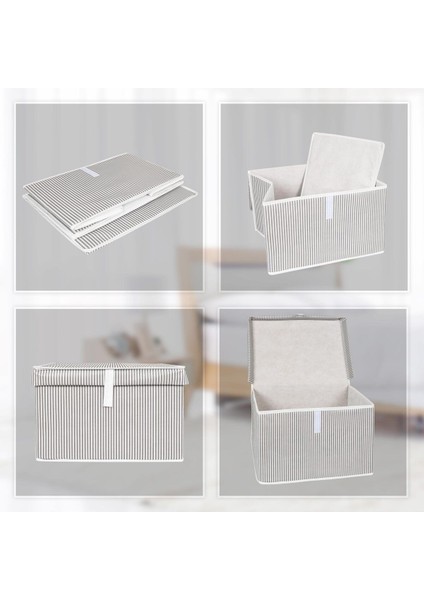 Mini Çok Amaçlı Düzenleyici Kutu 40X30X26 cm Gri, Kullanışlı ve Şık Saklama Çözümü indirimleri