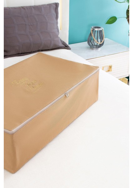 Kahverengi Büyük Boy Baza Altı Taba Hurç 62X46X22 Cm, Şık ve Kullanışlı Tasarım fırsatları