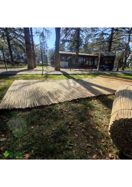220CM Yükseklik x 300CM Genişlik Doğal Bambu Kamış Hasır Çit Dekoratif Bahçe Balkon ve Duvar Çiti . fiyatları