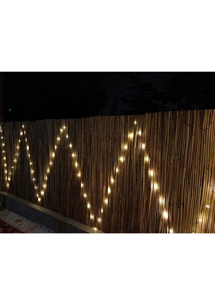 40 cm x 6 Metre Kamış Hasır Bahçe Çiti Balkon Çiti Gölgelik ve Dekorasyon