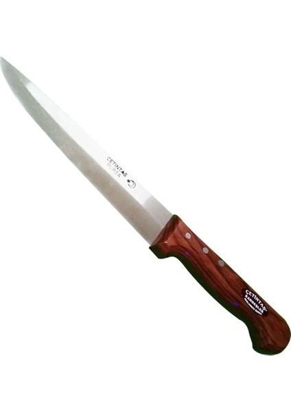 Bursa Kurban ve Kasap Bıçağı No:3, 18 Cm, Ahşap Gül Sap