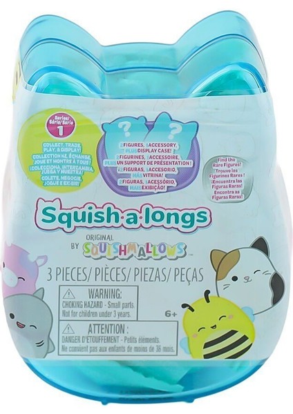 AL0048 Squish A Longs 2 Figür + Yüzük Sürpriz Paket Seri 1