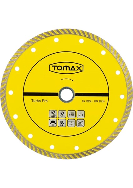 Turbo Elmas Mermer Granit Kesici 115X2,0X22