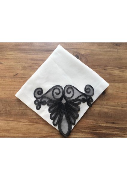 Şık Siyah Çeyizlik Bohça ve Hurç Takımı, Modern ve Kullanışlı Tasarım