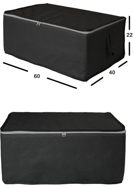 6 Adet Gri Bazaaltı ve Çekyat Hurç, 60X40X22 Cm, Düz Tasarım fırsatları