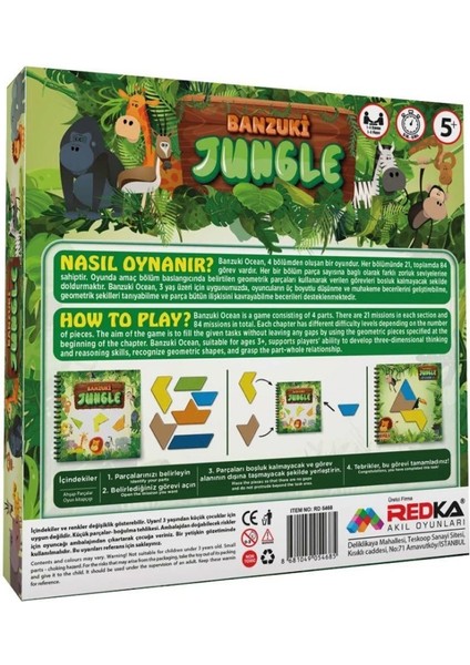 RD5767 Redka Banzuki Jungle