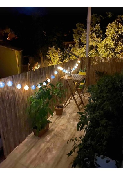 60 cm x 6 Metre Doğal Kamış Hasır Balkon Çiti