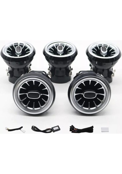 Mercedes A W176 Cla W117 Gla W156 Airwent Havalandırma Menfez Seti Ledli Ambiyans 64 Renk 2013-2019