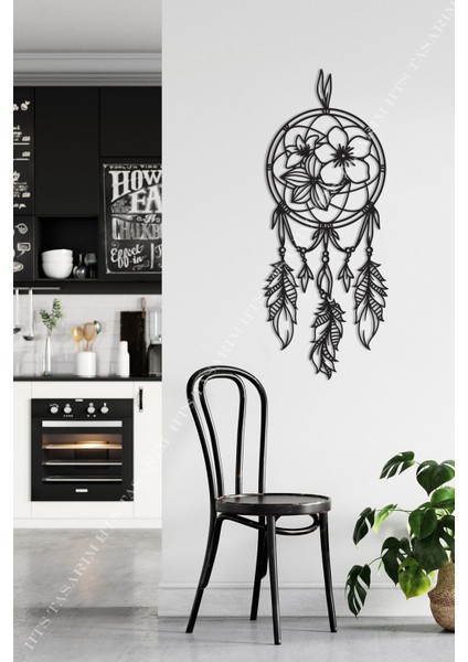 Modern Ahşap Duvar Süsü 85X36CM, Şık ve Zarif Dekoratif Tablo