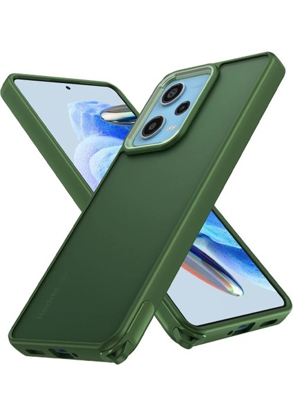 Xiaomi Redmi Note 12 Pro 5g Kılıf Elegant Kapak - Yeşil Drstr