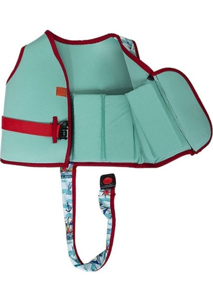 Çocuk Yüzme Yeleği, Yeşil, Rahat ve Güvenli Su Sporları Için Mavi modelleri