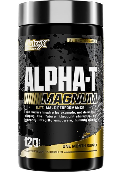 Research Alpha-T Magnum Testosterone Support For Men Folic Acid , Tongkat Alı, Fadogia Agrestis, Boron , Apigenin , Shilajit
