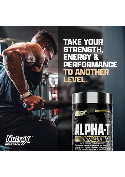 Research Alpha-T Magnum Testosterone Support For Men Folic Acid , Tongkat Alı, Fadogia Agrestis, Boron , Apigenin , Shilajit