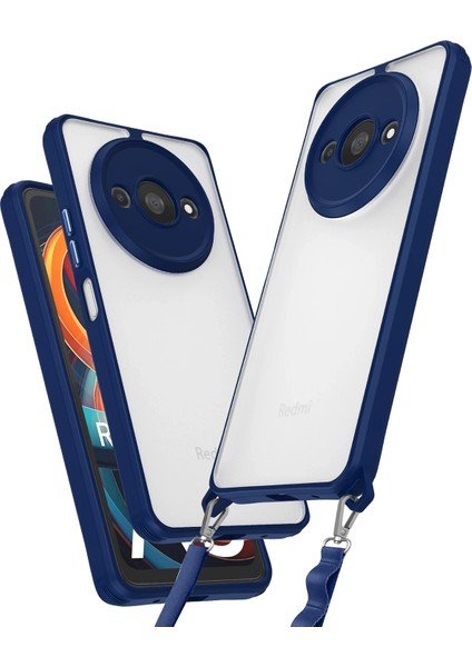 Xiaomi Redmi A3 4g Kılıf Penta Silikon Kılıf - Lacivert Drstr