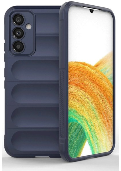 Samsung A56 Kılıf Optimum Silikon - Lacivert Drstr fiyatları