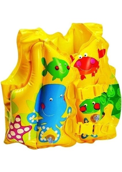 Renkli Balık Desenli Sıcak ve Şık Yelek, 41 Beden