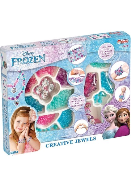 03174 Frozen Takı Seti 2'li -Dede