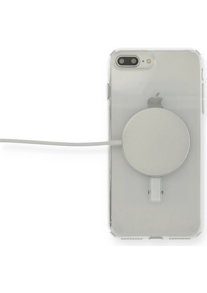 Iphone 8 Plus Kılıf Magneticsafe Şeffaf Silikon - Şeffaf Drstr fırsatları
