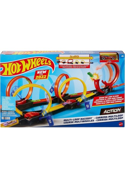 HDR83 Hot Wheels Çok Çemberli Yarış Seti