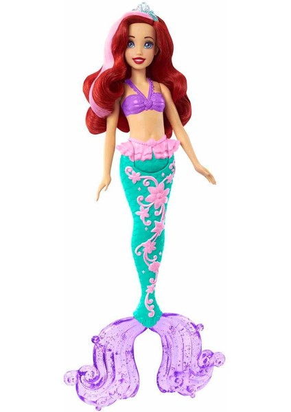 HLW00 Disney Prensesleri Muhteşem Renk Değiştiren Saçlı Deniz Kızı Ariel