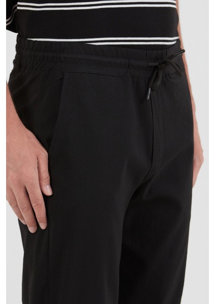 Beli Bağlamalı Jogger Kumaş Pantolon