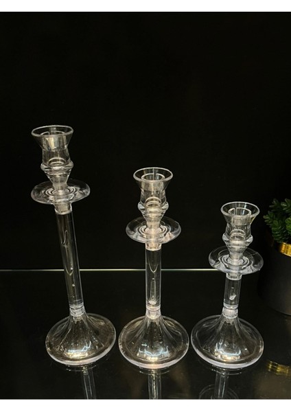 Şeffaf Pleksi Mumluk, Ev Yaşam Dekorasyonu Için Şık ve Modern Tasarım fiyatları