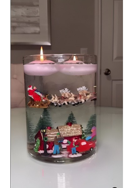 Yüzen Mum Seti 24 Adet, Toplam 240G, Beyaz, Şık ve Zarif Dekorasyon Parçası