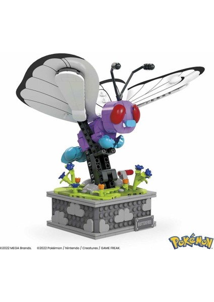 HKT22 Mega™ Pokémon™ Motion Butterfree 582 Parça +12 Yaş