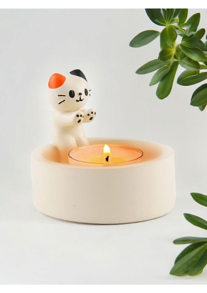 Sevimli Kedi Mumluk, Sıcaklık ve Şıklık Katar, Evinizin Atmosferini Güzelleştirir