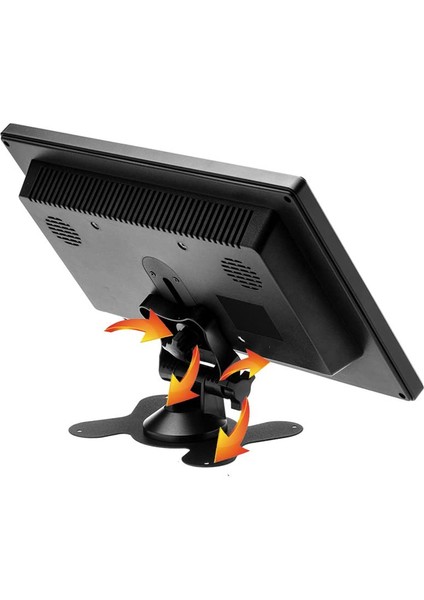 Hsyn Hdmi-Vga-Bnc-Usb Gi̇ri̇şli̇ 12 Volt Çikişli 10.1 LCD Moni̇tör (4172) Akdenizpos Yeni